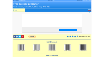 free barcode generator online 128